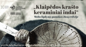 Molio lipdymo užsiėmimas „Klaipėdos krašto keraminiai indai“ Jūsų mokymosi erdvėje