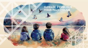 Edukacinis-etnokultūrinis užsiėmimas „Suprašė žvirblelis visus paukštelius”