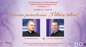 Advento pašnekesiai „Vilties tiltai“