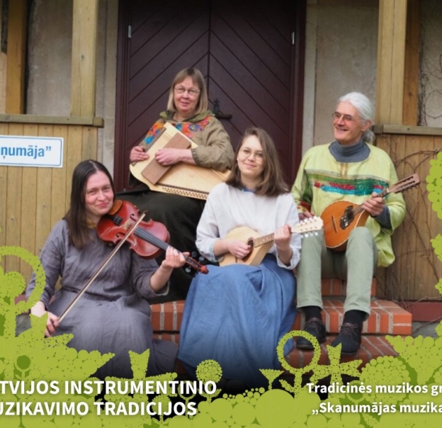 Keturios Latvijos instrumentinio muzikavimo tradicijos